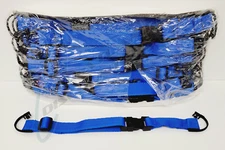 25 Safestrap CRB Style 2 Point Latching Shopping Cart Seatbelts Royal Blue ASTM