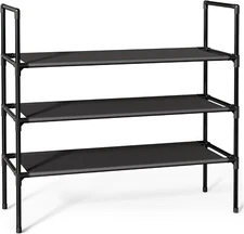 Shoe Rack  X LARGE Shoe Organizer 3 Tier Shoe Storage Rack Sturdy Shoe Rack