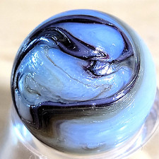 D.A.S./JABO/WV WILD LOOKING RAM'S HEAD SWIRL SEAMS SHOOTER NM /- .730" MZ143