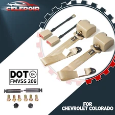 3 Point Adjustable Seat Belt Straps Car Vehicle Belt for Chevrolet Colorado