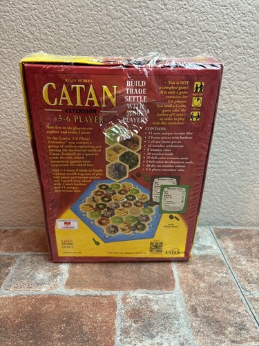 Settlers of Catan 5-6 Player Extension 5th Edition NEW - Picture 3 of 6