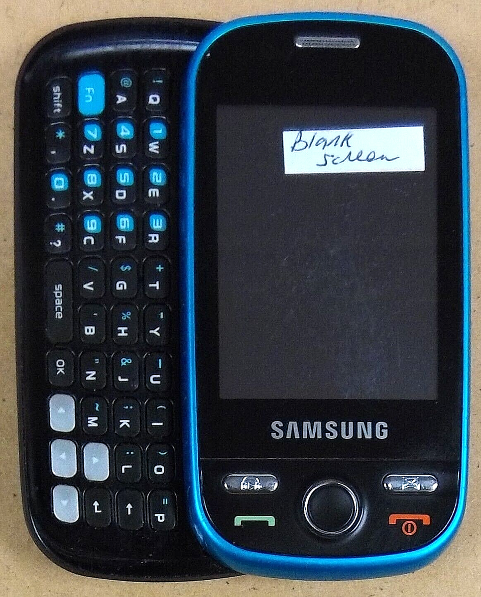 Samsung Messager Touch SCH-R631 - Blue ( CDMA ) Rare Cellular