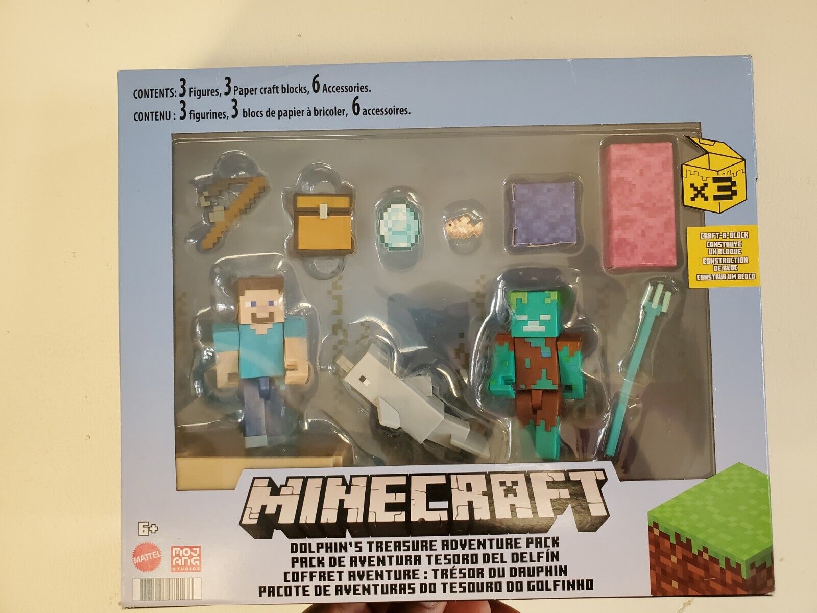 Minecraft Crimson Forest Conquest Story Pack Figures, Accessories and  Papercraft Blocks, Complete Adventure Play in a Box, Toy for Kids Ages 6  Years and Older : Buy Online at Best Price in