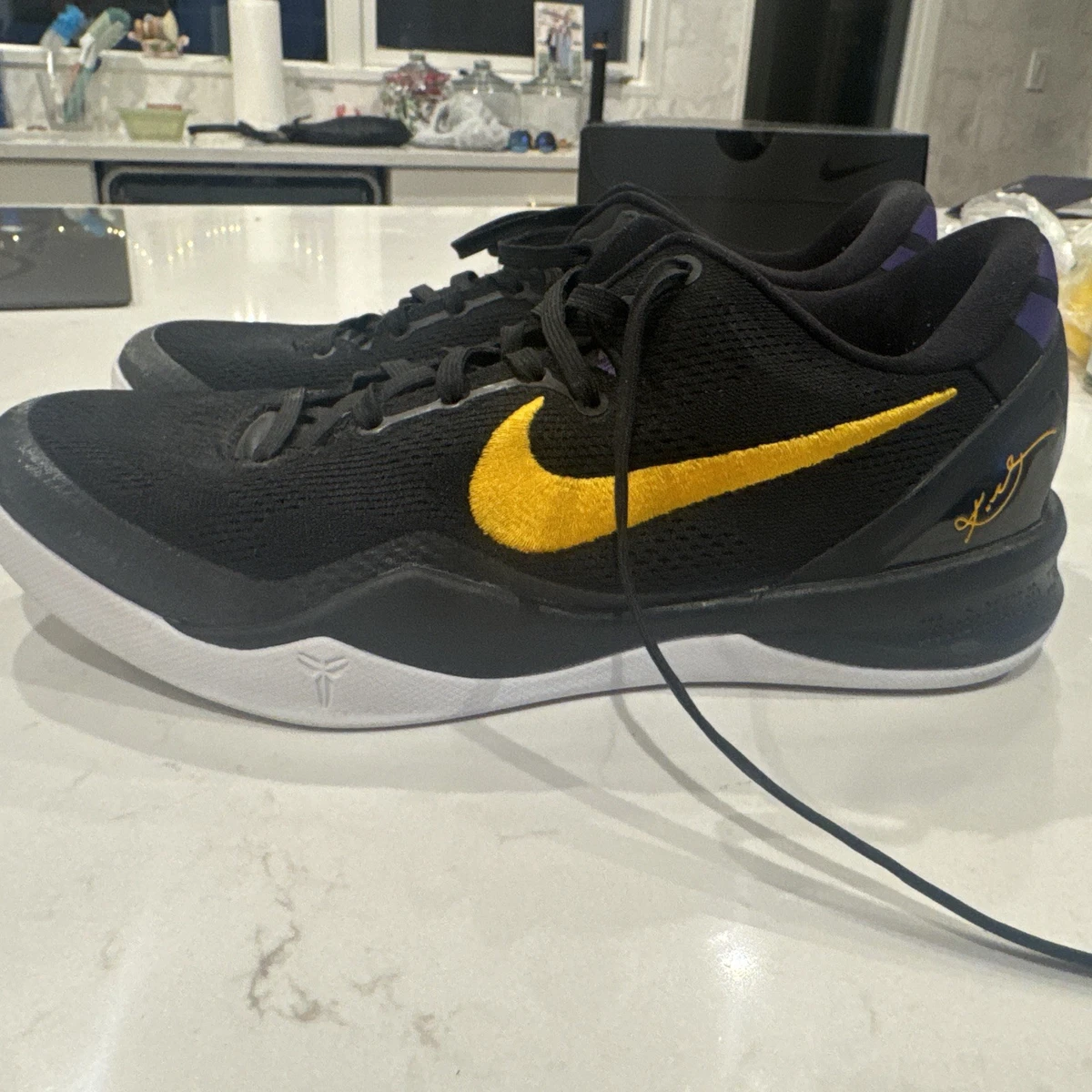 Nike Kobe 8 Protro Lakers Away for Sale | Authenticity Guaranteed