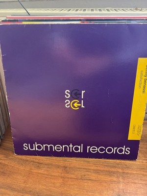 Benny Benassi   Satisfaction 12'' Vinyl Submental SMR 009-12 Electro House