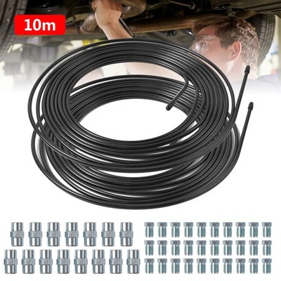 2pcs 5m Bremsleitung Bremsrohr Stahl 4,75mm + 30 Verschraubungen + 15 Verbinder