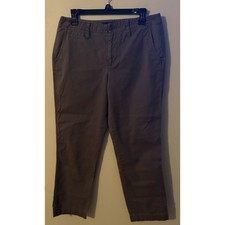 Lauren Ralph Lauren women  s tan high rise khakis size 8