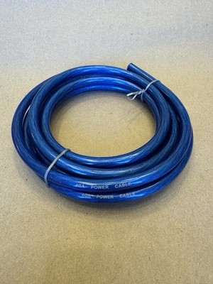 Spool Of 4GA Blue Power Cable
