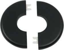 2 Pcs Wall Split Flange, ABS round Self-Adhesive Escutcheon Plate Buckles Design