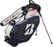 BRIDGESTONE Golf Men's Stand Caddy Bag TOUR REPLICA 9.5 x 47 in 4kg Navy CB2602