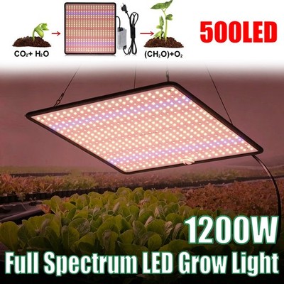 1200W Grow Light Full Spectrum LED for Indoor Plant Growth 4x4 ft Coverage Area
