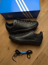  Adidas Stan Smith anni 80 tripla pelle nera UK 8 (IF7270) ✅