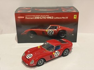 Kyosho 1/18 Ferrari 250 GTO 1963 Le Mans #24 08432C