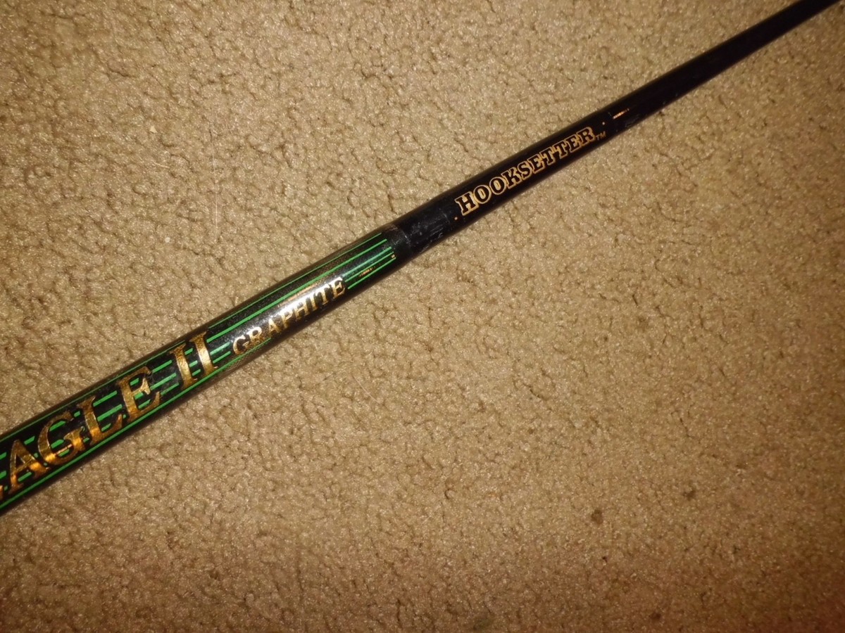 Vintage FENWICK Eagle II Graphite Hooksetter Baitcasting 5'6