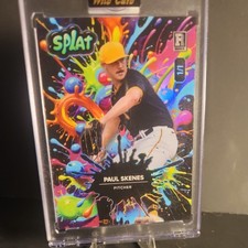 2024 Paul Skenes Wild Card SPLAT Rookie 1/1 Pittsburgh Pirates Cy Young
