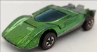 Vintage 1970 Hot Wheels Redline Green Ferrari 512S Car Collectible Toy-Some TLC