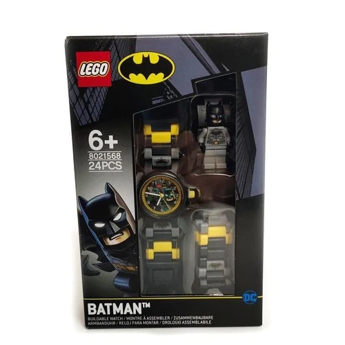Lego Kinderuhr Spielzeug Montage Bausteine Batman Superman Phantom Ninja1 NEU - Bild 29 von 30