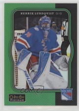 2017-18 O-Pee-Chee Platinum Retro Green 29/49 Henrik Lundqvist #R-12 HOF 0tf