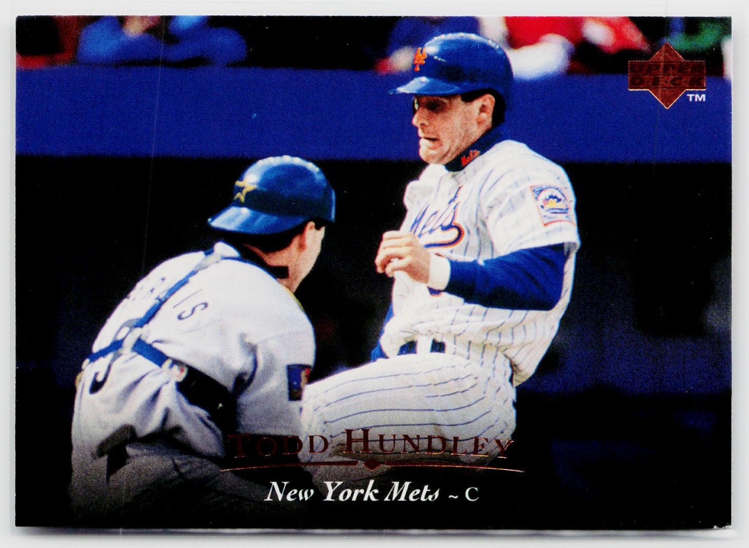 1995 Upper Deck #123 Todd Hundley (w/ Scott Servais)