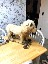 CIRCA 1920S GERMAN STEIFF MOHAIR LEO LION ON ...