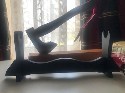 Holz Tischständer Schwertständer Schwerthalter Ständer für Samuraischwerter