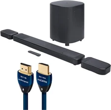 JBL BAR 700 MK2 7.1 Channel Soundbar System with AudioQuest SKY HDMI Cable (3m)