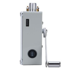 Hand Crank Generator Portable Emergency USB Charger With COB Light For Emerg OT