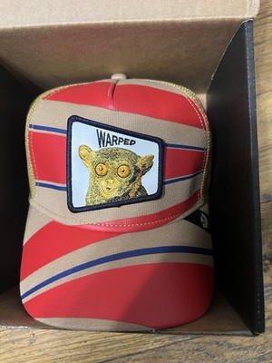 GOORIN BROS WARPED TARSIER STRIPED GOOD SQUISHY TRUCKER HAT- NWT FRIDAY DROP 