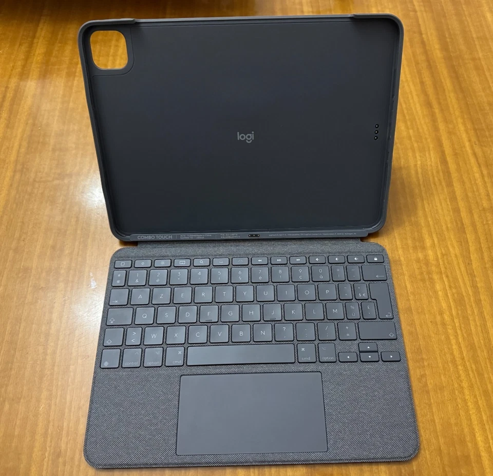 logitech combo touch - IPAD PRO 11-inch - Tastiera AZERTY - Immagine 4 di 4