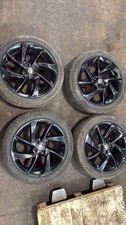 Vauxhal Corsa E Sri 17 Inch Alloys Set With Tyres 215-45-17 4 Stud