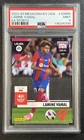 LAMINE YAMAL PSA 9 2023 PANINI MEGACRACKS LA LIGA EA SPORTS #108 BIS ROOKIE RC