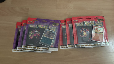 Pokemon Erhabene Helden Tech Sticker Kollektion Deutsch OVP NEU