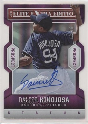 2014 Panini Elite Extra Edition Prospects 71/75 Dalier Hinojosa #89 Auto c2a