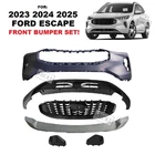 Fit For 2023 2024 Ford Escape ST-Line Front Bumper Cover Kit Grille