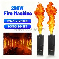 PAIDUN 2Pack 200W Flame Machine Fire Stage Effect Thrower Concert Show Event DJ
