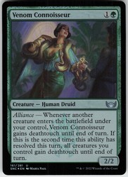 Venom Connoisseur 161 Foil Streets of New Capenna