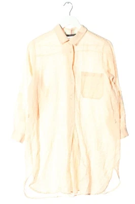ZARA BASIC Robe chemisier Dames Robe T EU 38 crème style décontracté - Photo 1/4