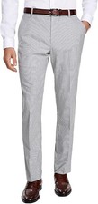 Tommy Hilfiger Mens Modern Fit Flex Pants Check 34 X 32 NEW $95 TTEAPH6A0365