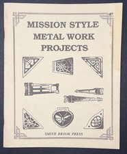 Mission Style Metal Work Projects PLANBOOK Hardware Etched Designs Copper Brass