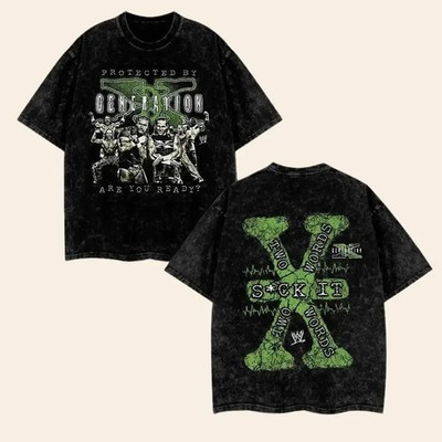 D-Generation X ''Break It Down'' Graphic Tee Grunge Attitude Heavyweight Cotton