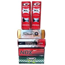 Lot 18 Golf Balls Titleist/Nike/Top Flite/Precept