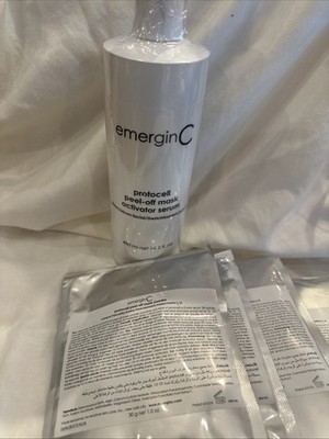 EmerginC Professional Protocell Peel- Off Mask, Set Of 5, New