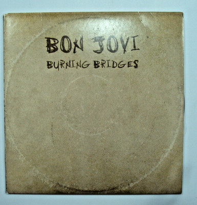 Bon Jovi- Burning Bridges (CD, cardboard sleeve) Used, Tested, Free S/H