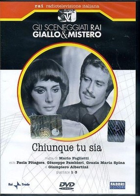 DVD Sceneggiati Rai WER AUCH IMMER DU BIST von M.Foglietti mit P.Pythagoras komplett 1977