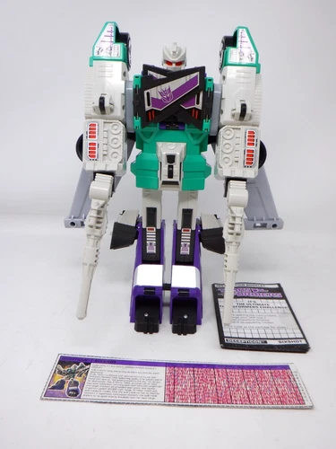 Sixshot 100% Complete Vintage 1987 G1 Transformers Hasbro Action Figure