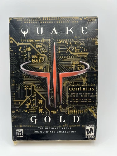 Quake III Gold - PC Activision Box W/ Q3 Arena & Team Arena - New See Photos