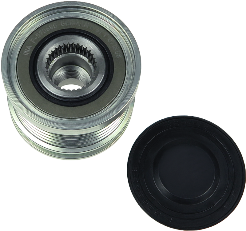 INA Alternator Freewheel Pulley fits Volvo S40 II 6-Groove OAP 940113010056