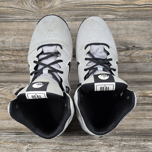 Nike Air Max BB The Real Deal Full Court 2 grigio lupo 511301-002 da uomo taglia 9,5 - Foto 3 di 9