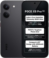 POCO X8 Pro (Black, 256 GB 12GB RAM) Dimensit...