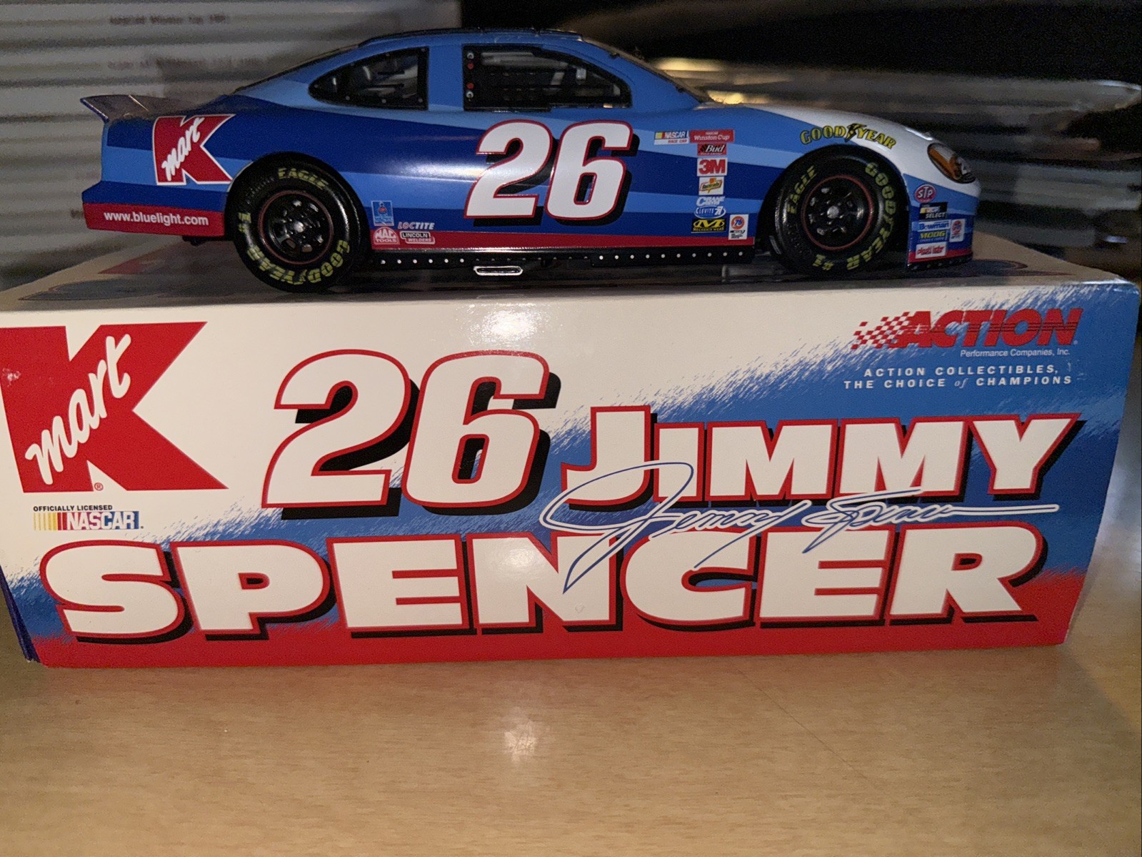 Jimmy Spencer #26 K-Mart 2001 Ford Taurus 1:24 Action 1 Of 2,856